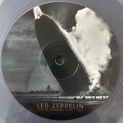 Led Zeppelin.  Live In Canada 1970-1971 ( Double Clear Vinyl ) Release Date 25th September