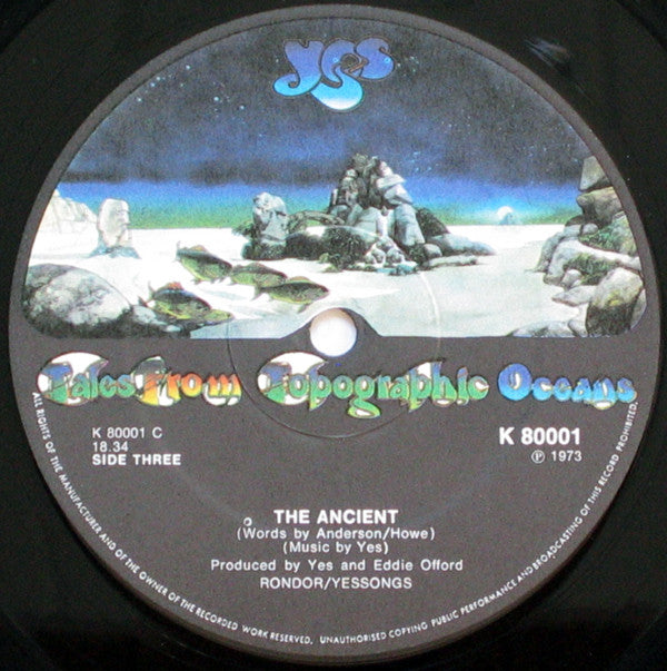 Yes. Tales From Topographic Oceans ( Double ) VG+VG