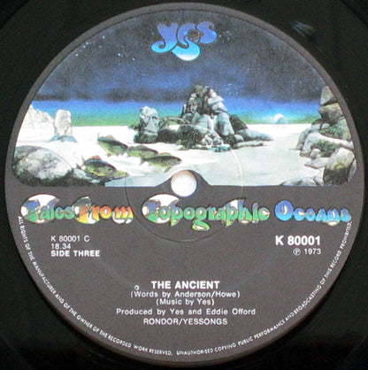 Yes. Tales From Topographic Oceans ( Double ) VG+VG