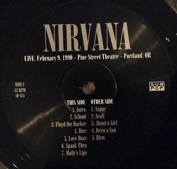Nirvana. Bleach (2 × Vinyl, LP, Album, Deluxe Edition, Reissue, Remastered, 180g, Gatefold )