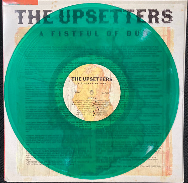 The Upsetters. A Fistful Of Dub (  Limited Edition Of 600 Copies Green Bright Translucent )
