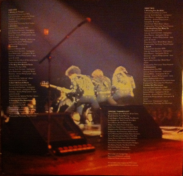 Thin Lizzy. The Adventures Of Thin Lizzy (The Hit Singles Collection) VG+VG