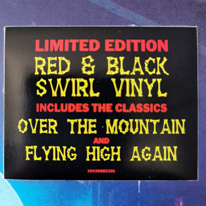 Ozzy Osbourne. Diary Of A Madman ( Reissue, Red & Black Swirl )