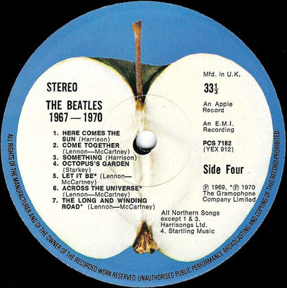 The Beatles. 1967 -1970 ( Double ) VG+VG