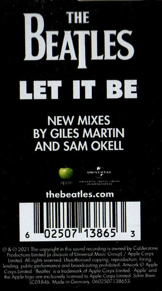 The Beatles. Let It Be ( Reissue, Stereo, Remix, ½ Speed Mastered )