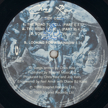 Chris Rea. The Road To Hell VG+VG