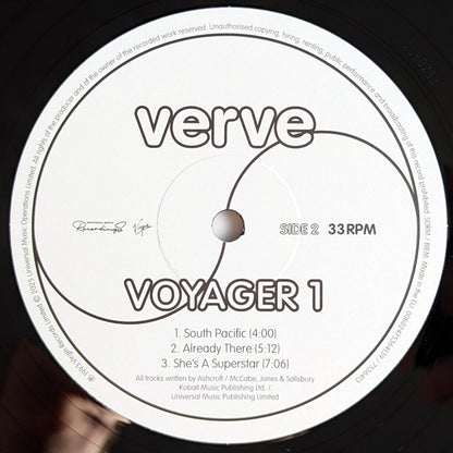 Verve. Voyager 1  Record Store Day, Reissue
