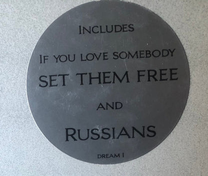 Sting. The Dream Of The Blue Turtles ( + 7" 45rpm  If You Love Somebody Set Them Free ) VG+G+