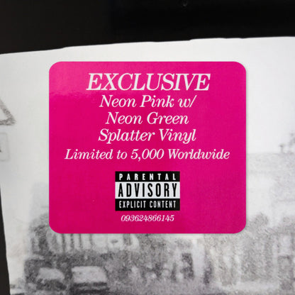 Green Day. ' Saviors ' (  Limited Edition, Neon Pink with Neon Green Splatter )