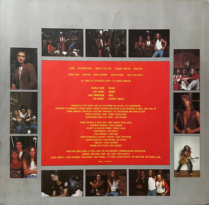 Ted Nugent. State Of Shock VG+VG