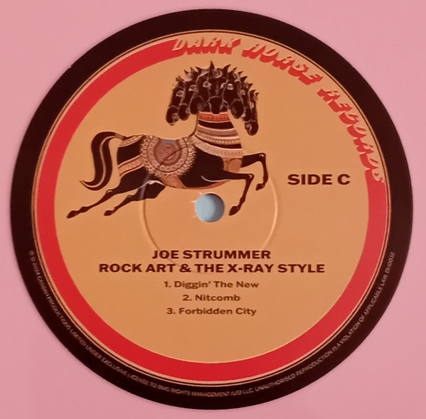 Joe Strummer & The Mescaleros. Rock Art And The X-Ray Style ( 2 × Vinyl, LP, Album, Record Store Day, Limited Edition, Reissue, Remastered, 25th Anniversary, Pink Vinyl ) VG+VG+