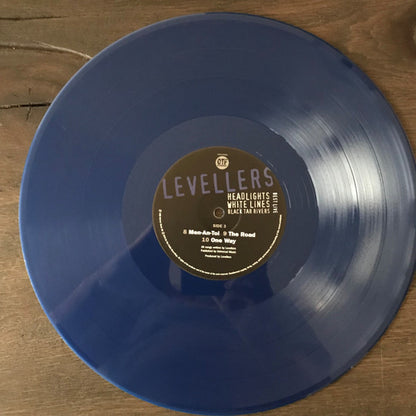 Levellers. Best Live - Headlights, Whitelines, Black Tar Rivers ( Double Limited Edition, Blue Vinyl )