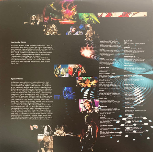 Def Leppard. Mirror Ball - Live & More ( Triple Album )