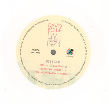 David Bowie. Live Los Angeles 1974 ( Double White 180g Vinyl )