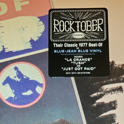ZZ Top. The Best Of ( Ltd Edition Blue Jean Vinyl ) - Ad-Astra Records