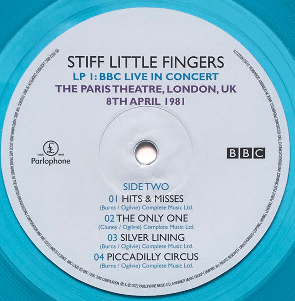 Stiff Little Fingers. BBC Live In Concert (Ltd Record Store Day Double Vinyl) - Ad-Astra Records