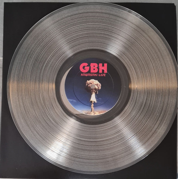 G.B.H.  Kawasaki Live Recorded at Club Citta, Japan April 1991 ( Clear Vinyl )
