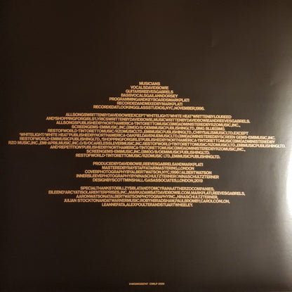 David Bowie. Changesnowbowie Record Store Day 2020 Limited Edition