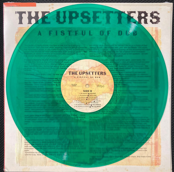 The Upsetters. A Fistful Of Dub (  Limited Edition Of 600 Copies Green Bright Translucent )