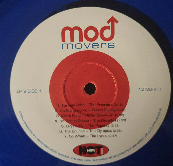 Various. Mod Movers ( Triple Blue Vinyl ) NM NM