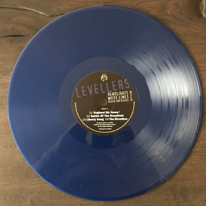 Levellers. Best Live - Headlights, Whitelines, Black Tar Rivers ( Double Limited Edition, Blue Vinyl )