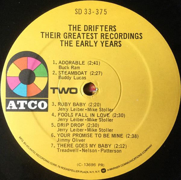 The Drifters. Their Greatest Recordings (  Repress, Mono, PR ) VG+G+