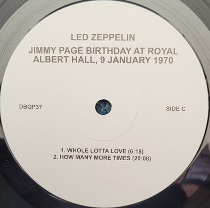 Led Zeppelin. Jimmy Page Birthday At The Royal Albert Hall 9 January 1970 ( Double Album )