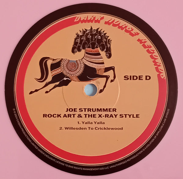 Joe Strummer & The Mescaleros. Rock Art And The X-Ray Style ( 2 × Vinyl, LP, Album, Record Store Day, Limited Edition, Reissue, Remastered, 25th Anniversary, Pink Vinyl ) VG+VG+