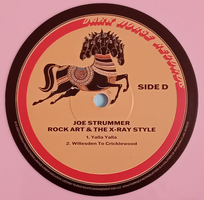 Joe Strummer & The Mescaleros. Rock Art And The X-Ray Style ( 2 × Vinyl, LP, Album, Record Store Day, Limited Edition, Reissue, Remastered, 25th Anniversary, Pink Vinyl ) VG+VG+