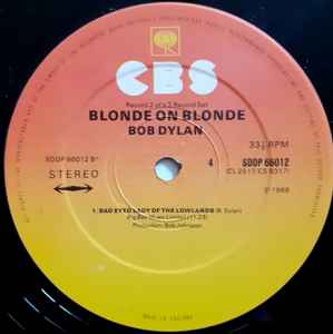 Bob Dylan. Blonde On Blonde ( Double Re Issue Stereo ) VG+VG