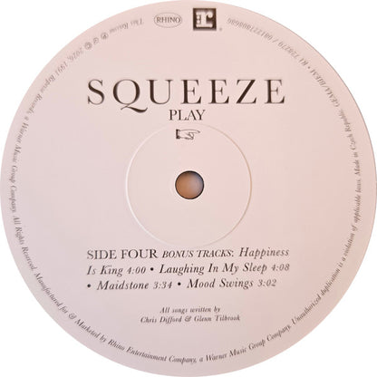 Squeeze. Play ( 2 x Vinyl, LP, Album, Reissue, Remastered, Stereo, Expanded, 140g )