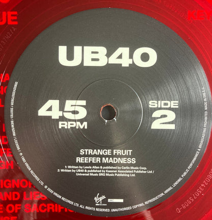UB40.  Signing Off (  Limited Edition, Reissue, Remastered, Stereo, Red Translucent )