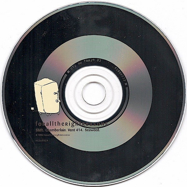 Various.  Shift. Chamberlain. Vent 414. Seaweed. CD VG+VG