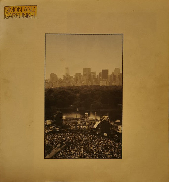 Simon & Garfunkel. The Concert In Central Park ( Double + Booklet ) VG+VG