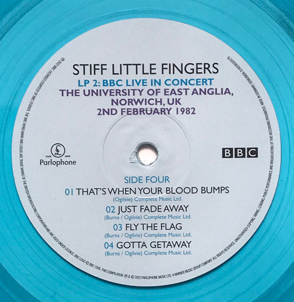 Stiff Little Fingers. BBC Live In Concert (Ltd Record Store Day Double Vinyl) - Ad-Astra Records