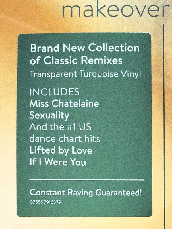 K.D Lang. Makeover ( Double Transparent Turquoise ) VG+VG+