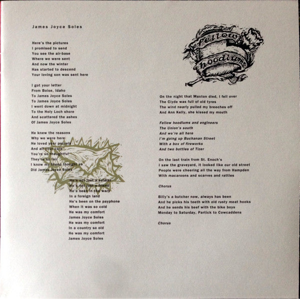 Deacon Blue. Fellow Hoodlums VG+VG