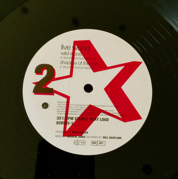 Paul Weller. Live Wood ( Double ) VG+VG+