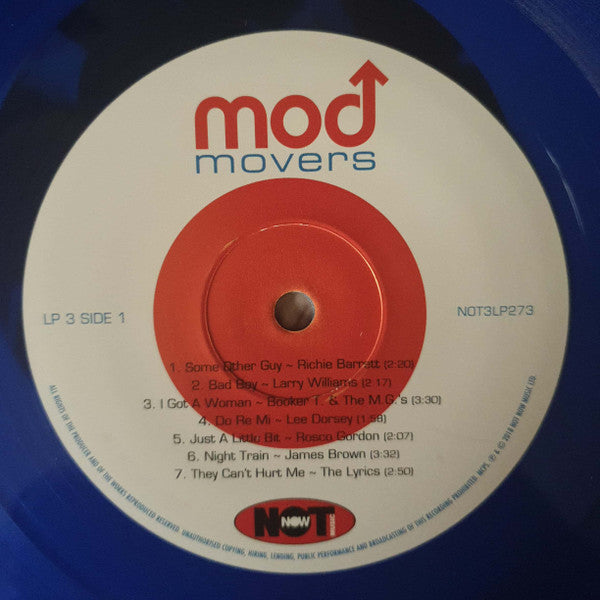 Various. Mod Movers ( Triple Blue Vinyl ) NM NM