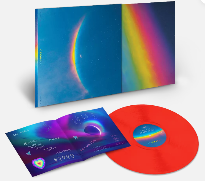 Coldplay. Moon Music (Ltd First Edition-Numbered Sleeve-translucent Sleeve Eco Vinyl)