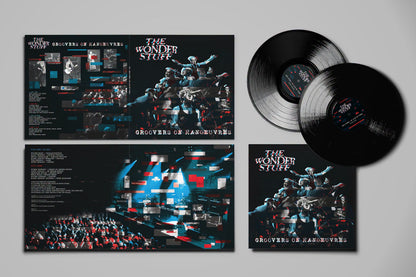 The Wonder Stuff. Groovers On Manoeuvres ( Double Live Album ) Release Date 2nd October