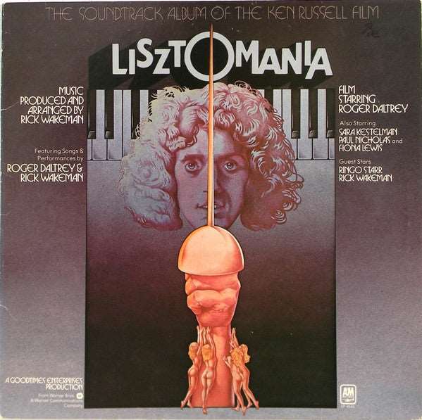 Roger Daltrey/Rick Wakeman  - Lisztomania - VG+VG - Ad-Astra Records