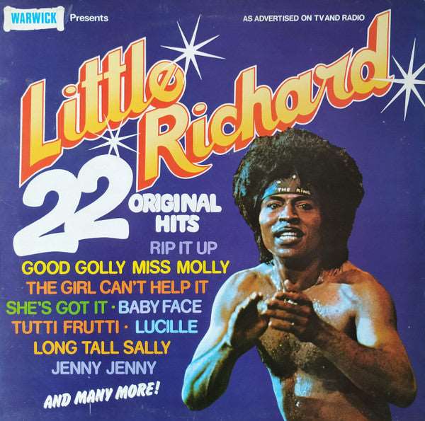 LIttle Richard  - 22 Original Hits - VGVG - Ad-Astra Records