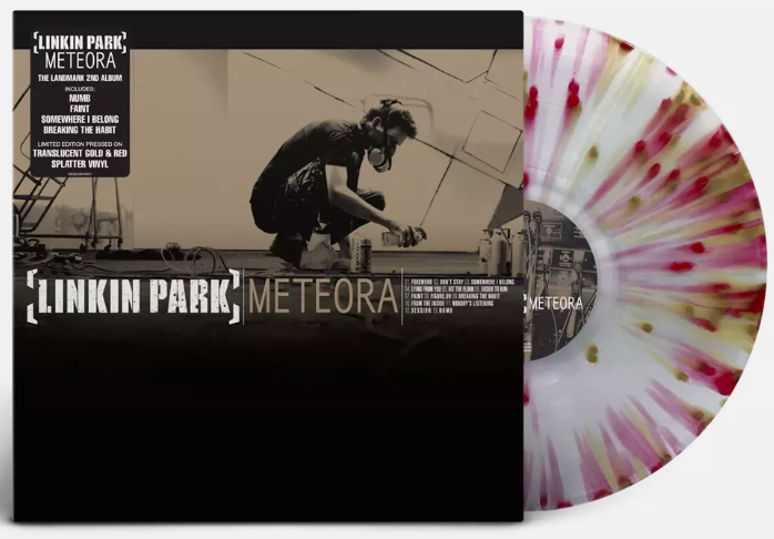 Linkin Park. Meteora (Ltd Gold And Red Splatter Vinyl)