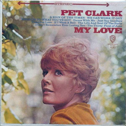 Petula Clark  - My Love - VG+G+ - Ad-Astra Records