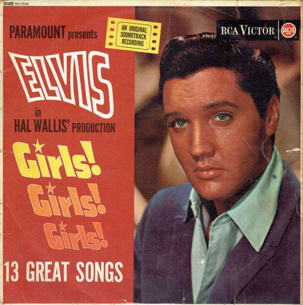 Elvis (Movie Soundtrack) - Girls! Girls! Girls! - VG+VG+ - Ad-Astra Records