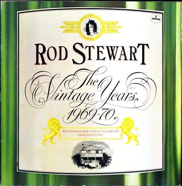 Rod Stewart  - The Vintage Years 1969-70 2xLP - VG+VG - Ad-Astra Records