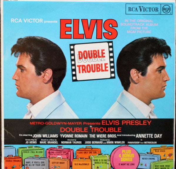 Elvis (Movie Soundtrack) - Double Trouble - VG+VG+ - Ad-Astra Records