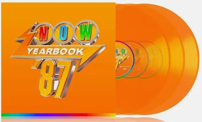 Various. NOW yearbook '87 (Ltd Triple Orange Vinyl)