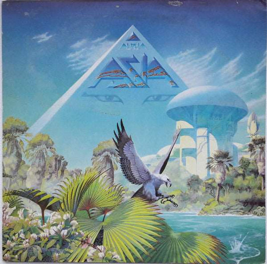 Asia  - Alpha - VG+VG+ - Ad-Astra Records